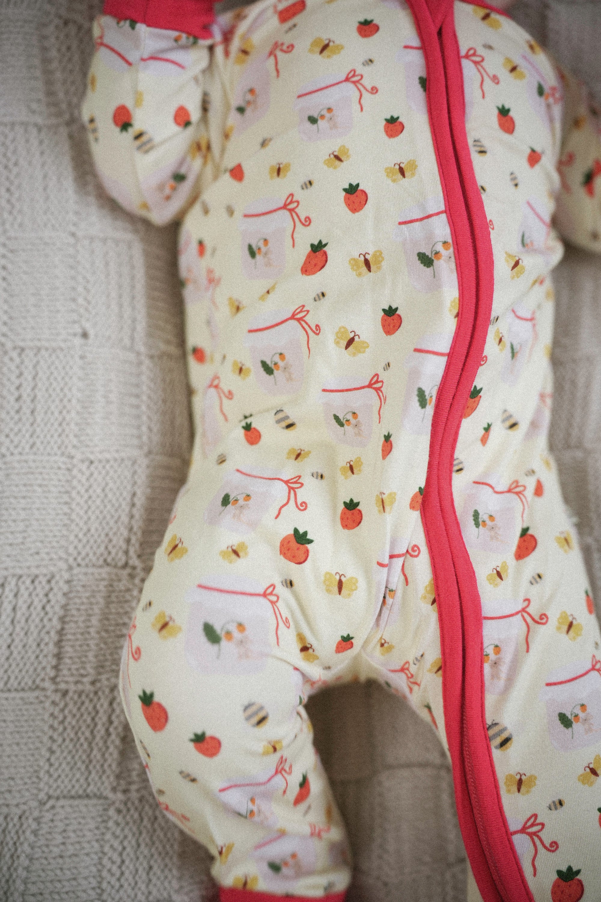 BERRY JAM ZIP ROMPER