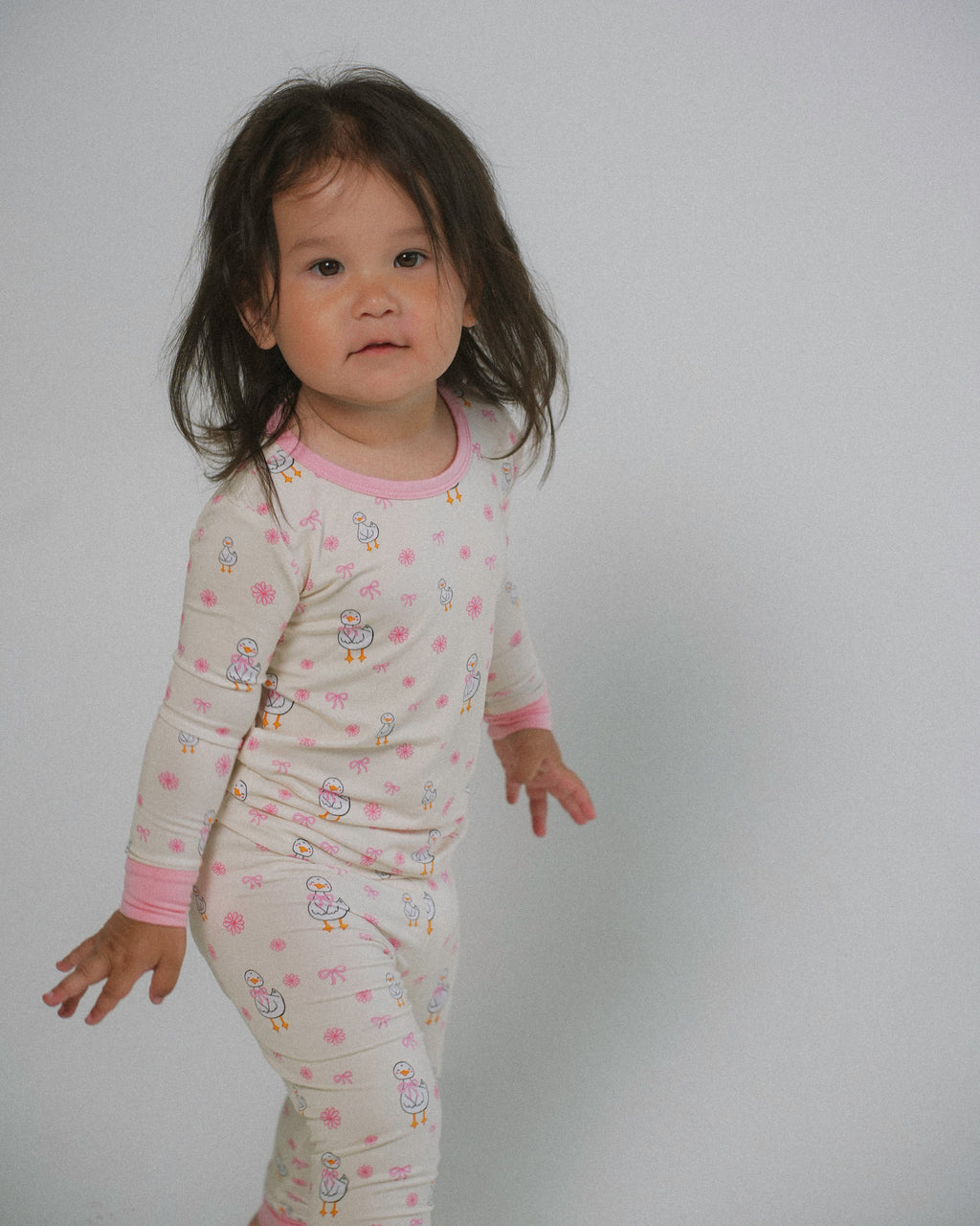 DUCKIE LONG SLEEVE PYJAMA SET