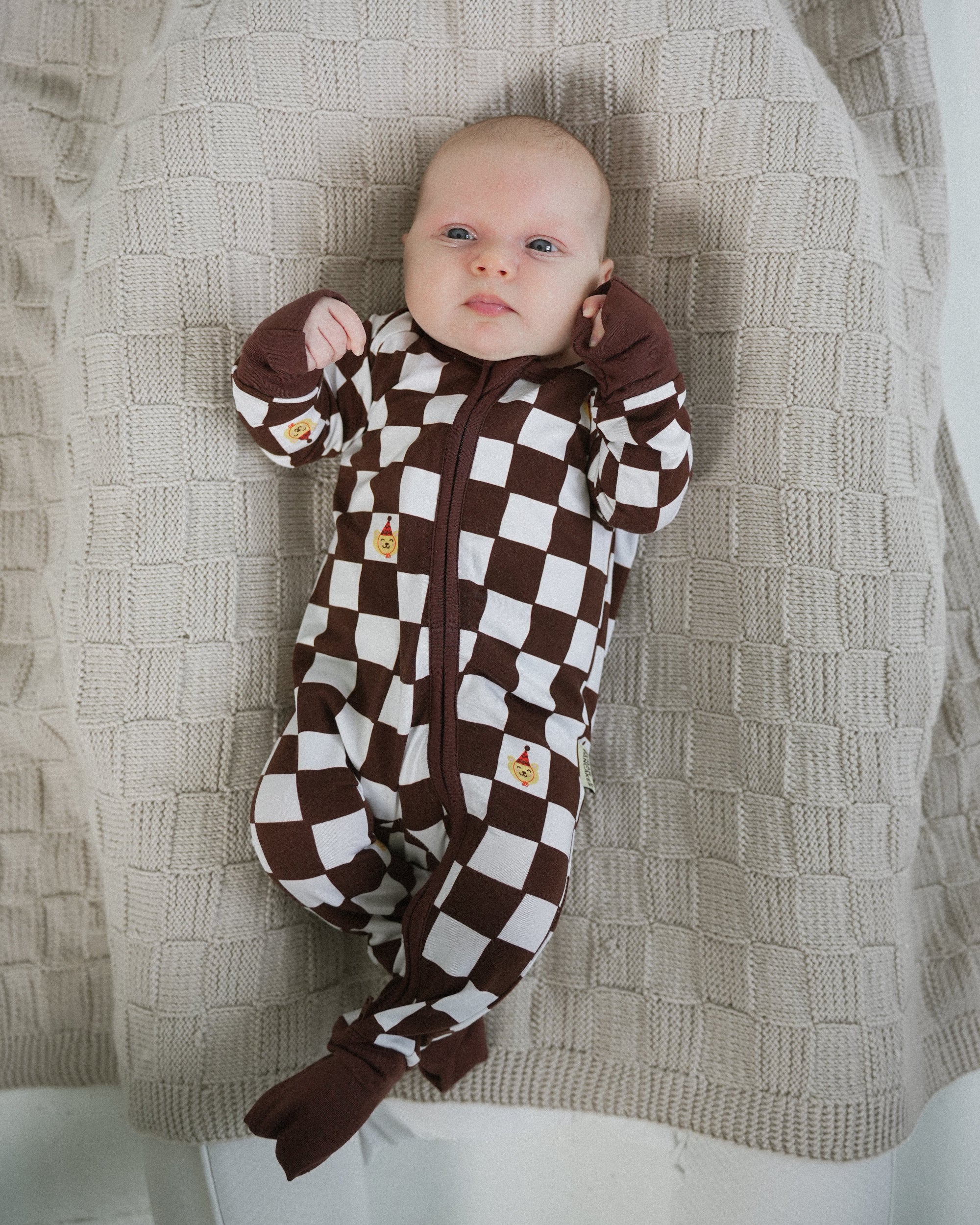 TEDDY'S BIG DAY ZIP ROMPER