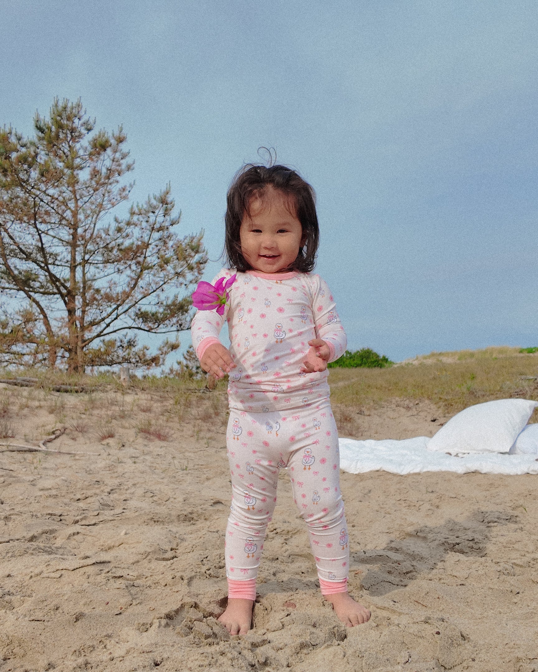 DUCKIE LONG SLEEVE PYJAMA SET