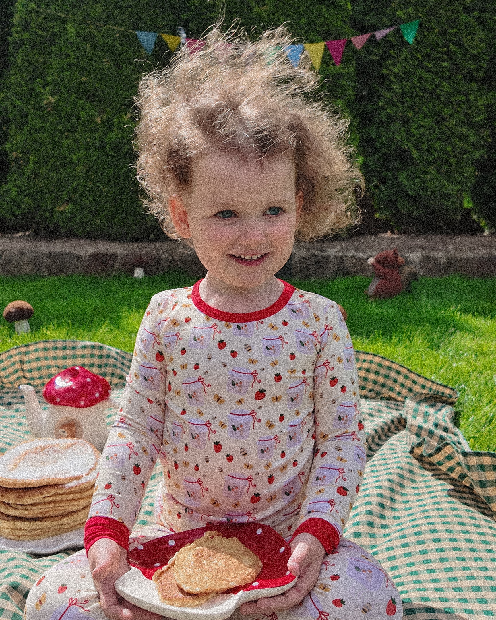 BERRY JAM LONG SLEEVE PYJAMA SET