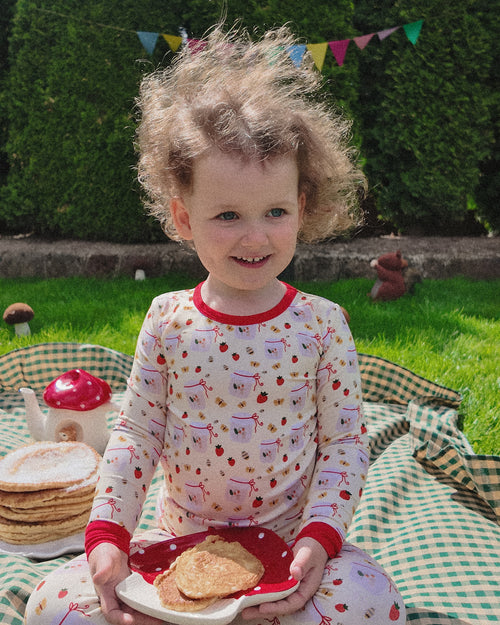 BERRY JAM LONG SLEEVE PYJAMA SET